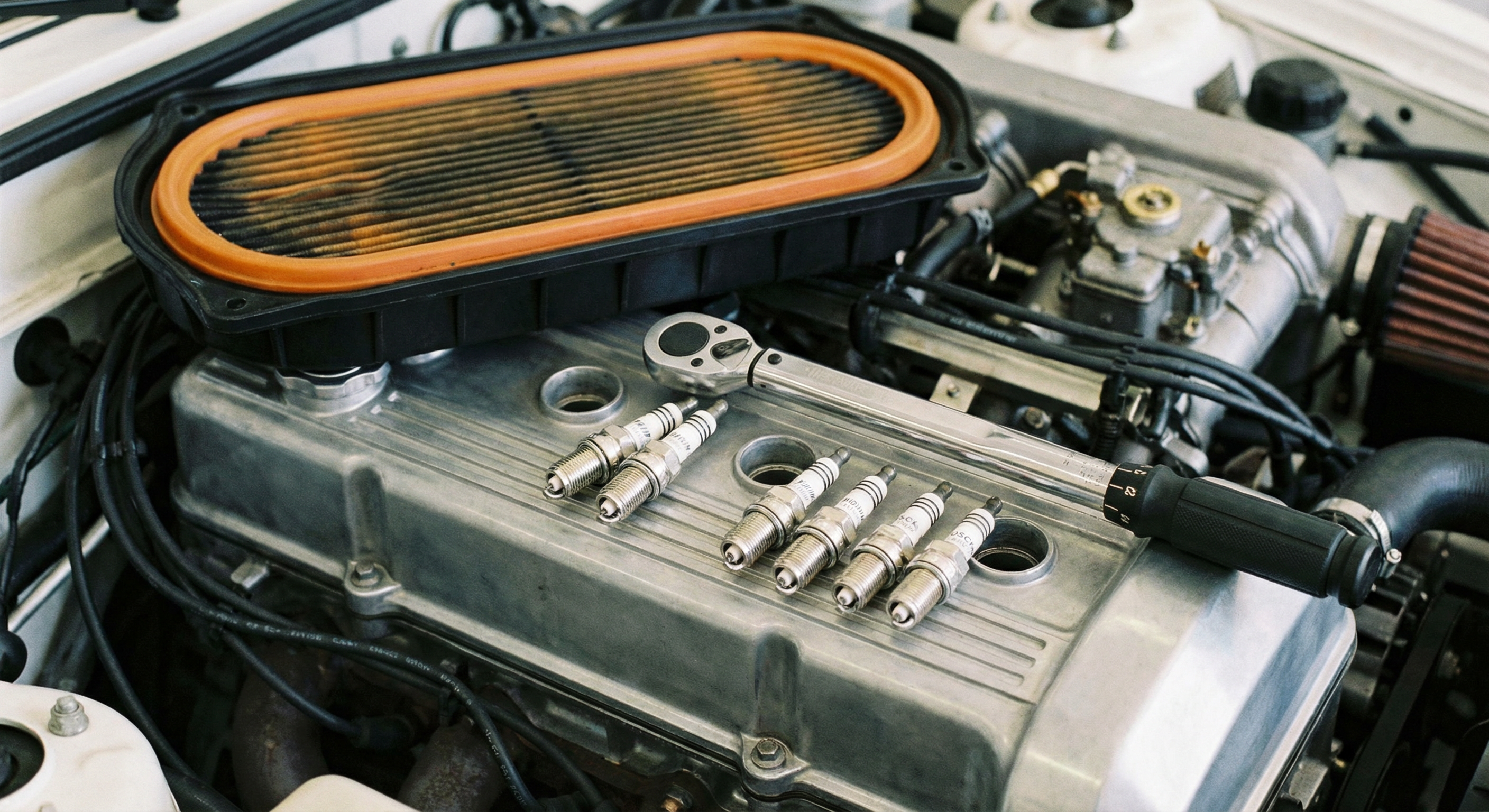 Spark plug replacement